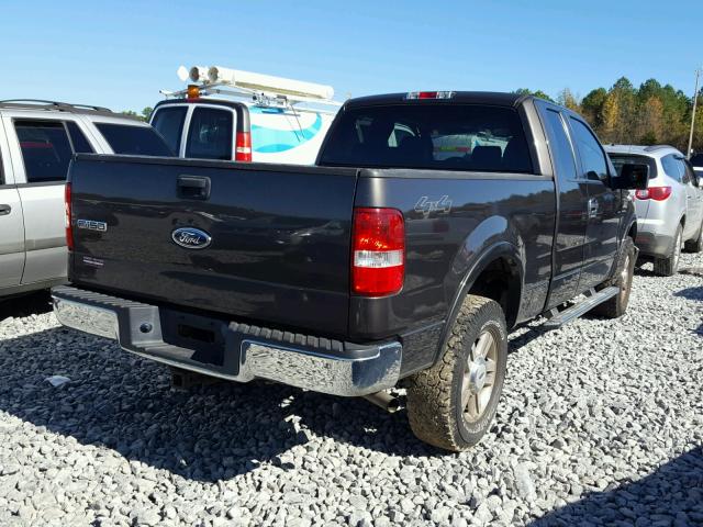 1FTPX14595FB70805 - 2005 FORD F150 BROWN photo 4