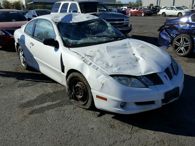 1G2JB12F147215796 - 2004 PONTIAC SUNFIRE WHITE photo 1