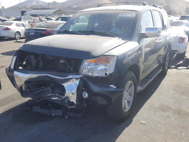 5N1AA08B64N734167 - 2004 NISSAN ARMADA SE BLACK photo 2