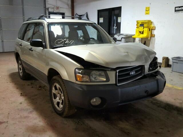 JF1SG63645H733366 - 2005 SUBARU FORESTER 2 GRAY photo 1