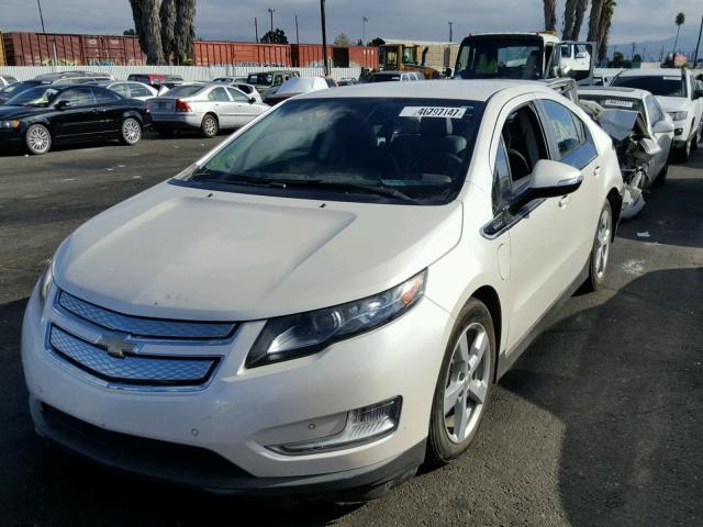 1G1RH6E43EU152538 - 2014 CHEVROLET VOLT WHITE photo 2