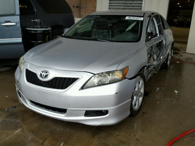 4T1BE46K18U742062 - 2008 TOYOTA CAMRY CE SILVER photo 2