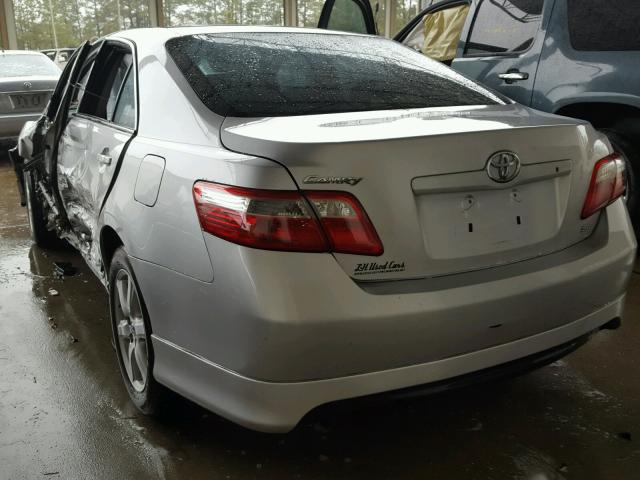 4T1BE46K18U742062 - 2008 TOYOTA CAMRY CE SILVER photo 3