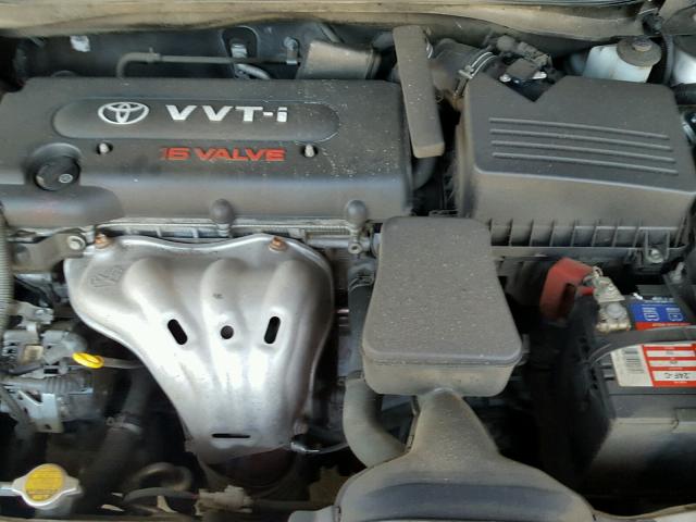 4T1BE46K18U742062 - 2008 TOYOTA CAMRY CE SILVER photo 7