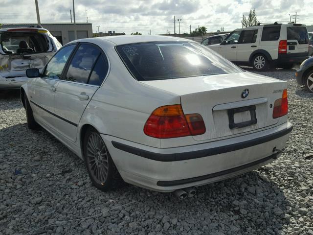 WBAAV53411FK45113 - 2001 BMW 330 I WHITE photo 3