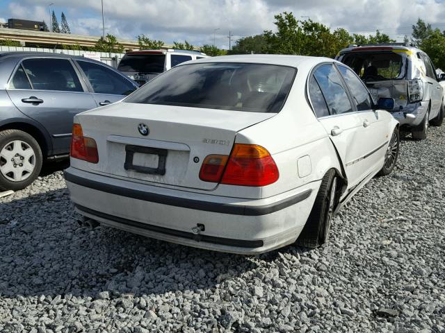 WBAAV53411FK45113 - 2001 BMW 330 I WHITE photo 4