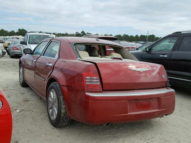 2C3KA63H07H606595 - 2007 CHRYSLER 300C MAROON photo 3