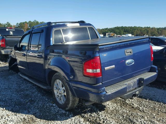 1FMEU33877UA22234 - 2007 FORD EXPLORER S BLUE photo 3