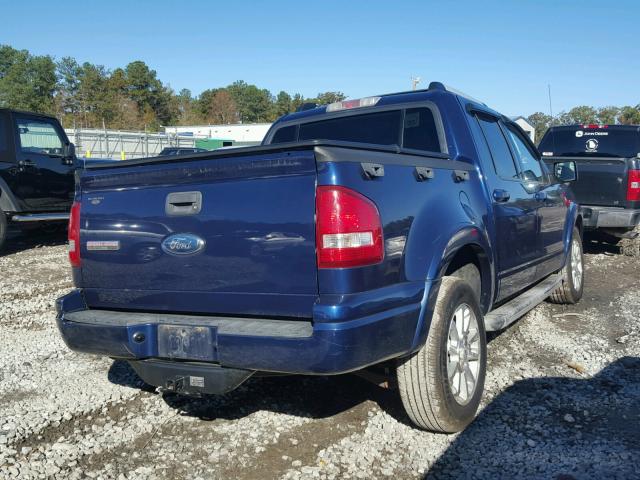 1FMEU33877UA22234 - 2007 FORD EXPLORER S 蓝色 照片 4