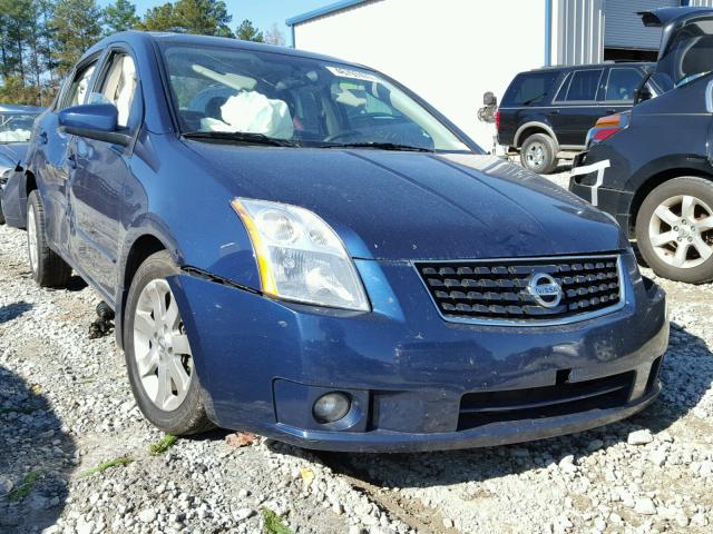 3N1AB61E08L722811 - 2008 NISSAN SENTRA 2.0 BLUE photo 1