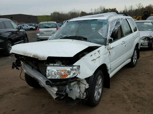 JF1SG65648H700238 - 2008 SUBARU FORESTER 2 WHITE photo 2