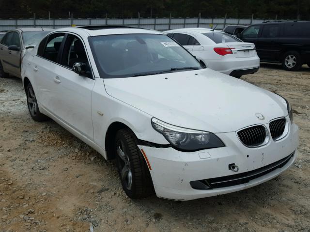 WBANW13558CZ78972 - 2008 BMW 535 I WHITE photo 1