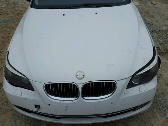 WBANW13558CZ78972 - 2008 BMW 535 I WHITE photo 7