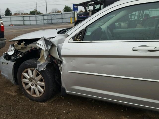 1C3LC46K27N514874 - 2007 CHRYSLER SEBRING SILVER photo 9