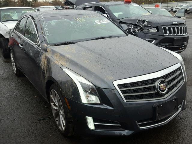 1G6AJ5SXXD0129235 - 2013 CADILLAC ATS PERFOR GRAY photo 1