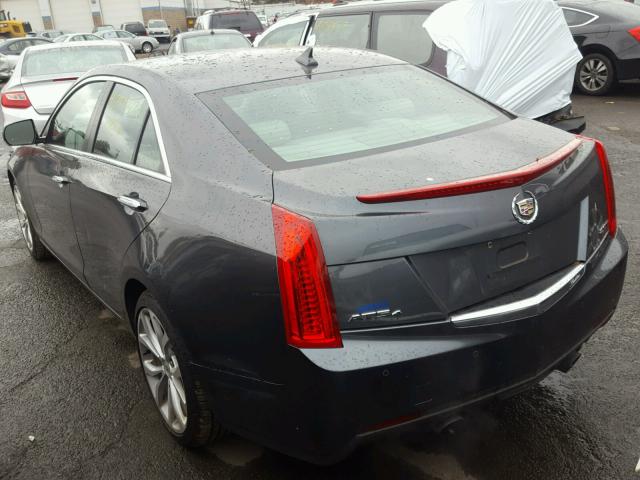 1G6AJ5SXXD0129235 - 2013 CADILLAC ATS PERFOR GRAY photo 3