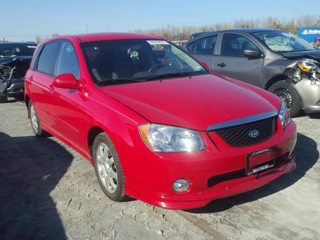 KNAFE161565318092 - 2006 KIA SPECTRA5 RED photo 1