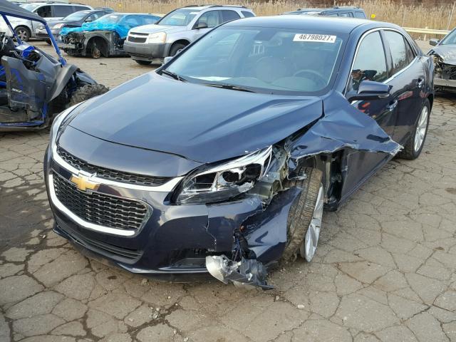 1G11E5SA0GU121860 - 2016 CHEVROLET MALIBU LIM BLUE photo 2