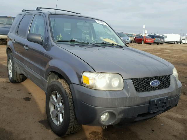 1FMYU93126KC66113 - 2006 FORD ESCAPE XLT GRAY photo 1