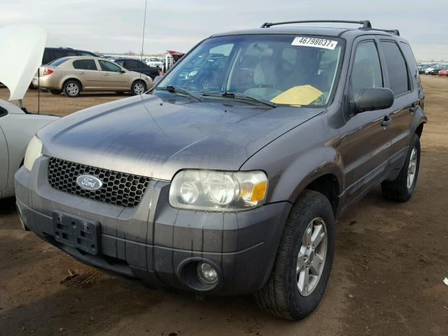 1FMYU93126KC66113 - 2006 FORD ESCAPE XLT GRAY photo 2