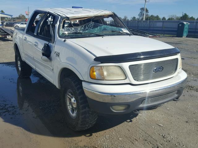 1FTRW08L61KB18709 - 2001 FORD F150 SUPER WHITE photo 1