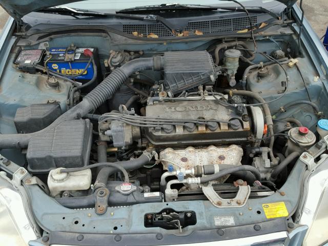 2HGEJ6619YH555558 - 2000 HONDA CIVIC TEAL photo 7