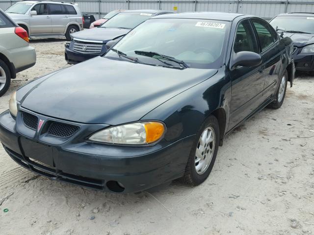 1G2NE52F73C322020 - 2003 PONTIAC GRAND AM S GREEN photo 2