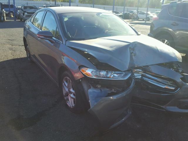 3FA6P0HD3ER114598 - 2014 FORD FUSION SE CHARCOAL photo 1