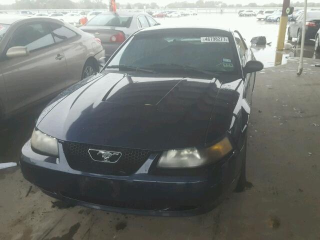 1FAFP40473F452969 - 2003 FORD MUSTANG BLUE photo 9