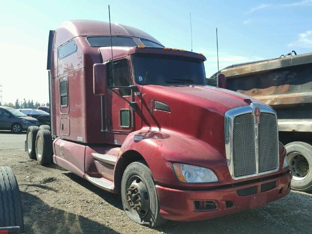 1XKAD49X0CJ305632 - 2012 KENWORTH CONSTRUCTI RED photo 1