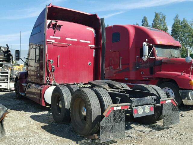 1XKAD49X0CJ305632 - 2012 KENWORTH CONSTRUCTI RED photo 3