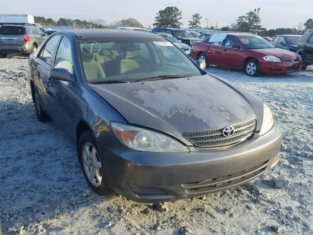 4T1BE32KX2U541106 - 2002 TOYOTA CAMRY LE GRAY photo 1