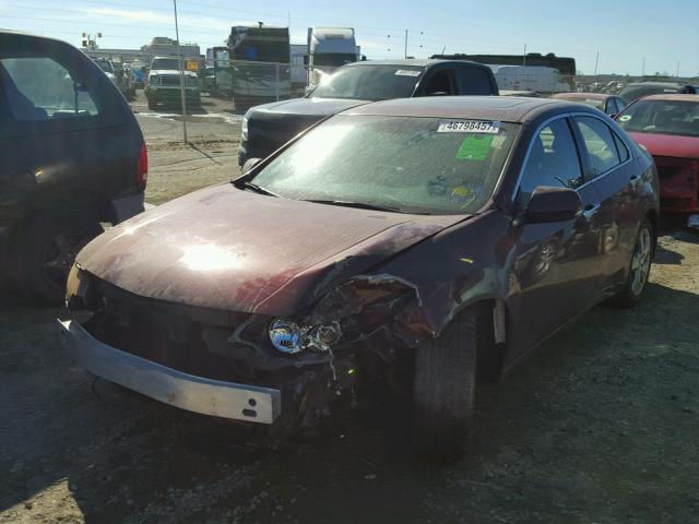 JH4CU2F66BC008080 - 2011 ACURA TSX MAROON photo 2