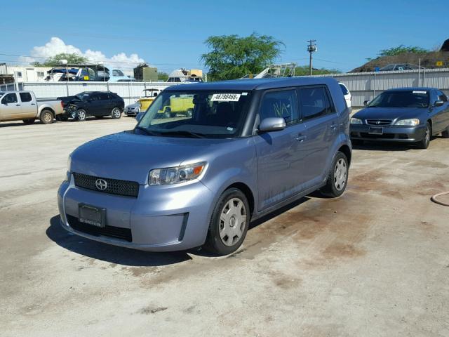 JTLZE4FE9A1097993 - 2010 TOYOTA SCION XB Сұр фото 2