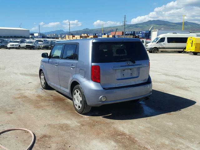 JTLZE4FE9A1097993 - 2010 TOYOTA SCION XB Сұр фото 3
