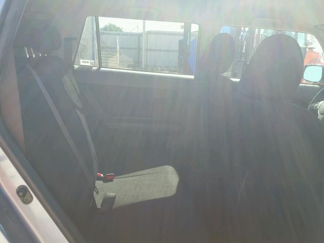 JTLZE4FE9A1097993 - 2010 TOYOTA SCION XB Сұр фото 6