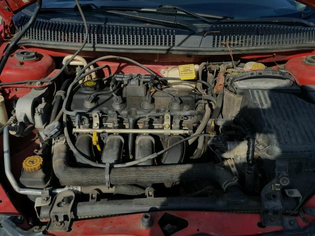 1B3ES26C14D525842 - 2004 DODGE NEON BASE RED photo 7