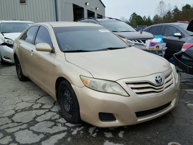 4T1BF3EK0BU133920 - 2011 TOYOTA CAMRY BASE GOLD photo 1