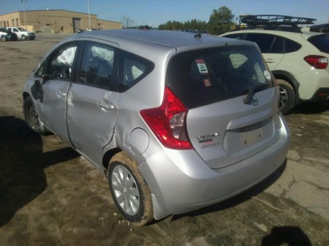 3N1CE2CP6EL432978 - 2014 NISSAN VERSA NOTE SILVER photo 3