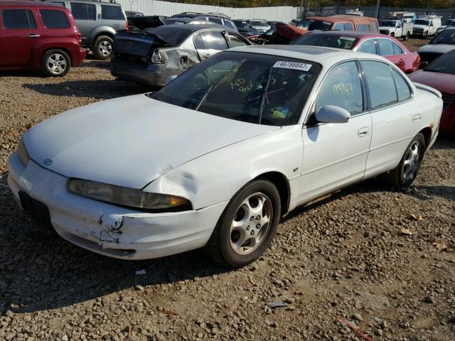 1G3WS52HXXF322298 - 1999 OLDSMOBILE INTRIGUE G WHITE photo 2