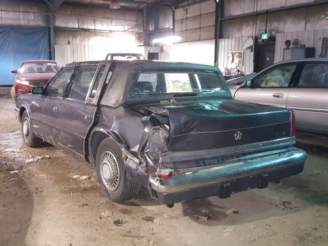 1C3XY66R9LD870993 - 1990 CHRYSLER NEW YORKER GRAY photo 3