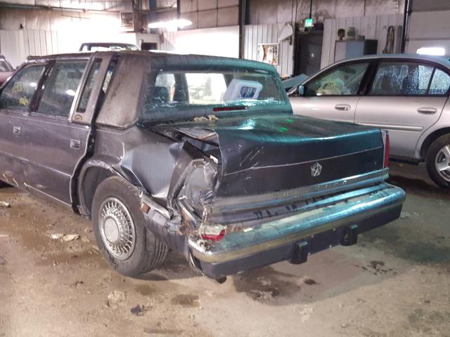 1C3XY66R9LD870993 - 1990 CHRYSLER NEW YORKER 灰色 照片 9