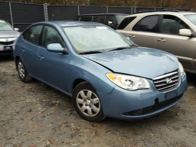 KMHDU46DX7U235365 - 2007 HYUNDAI ELANTRA GL BLUE photo 1