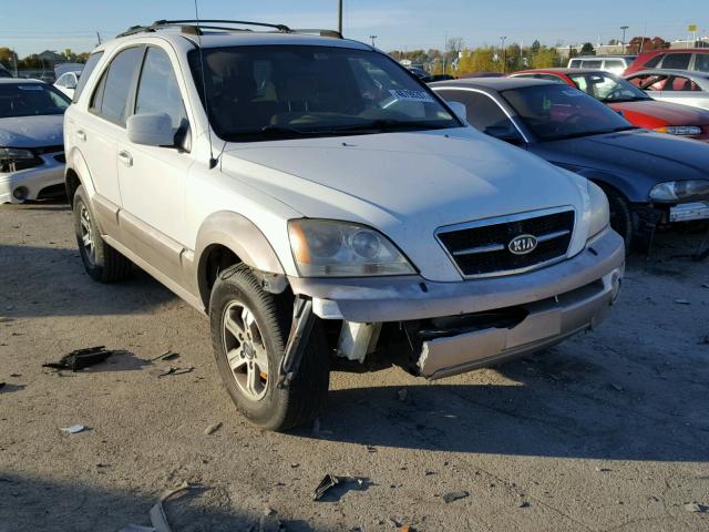 KNDJC733835129721 - 2003 KIA SORENTO EX WHITE photo 1