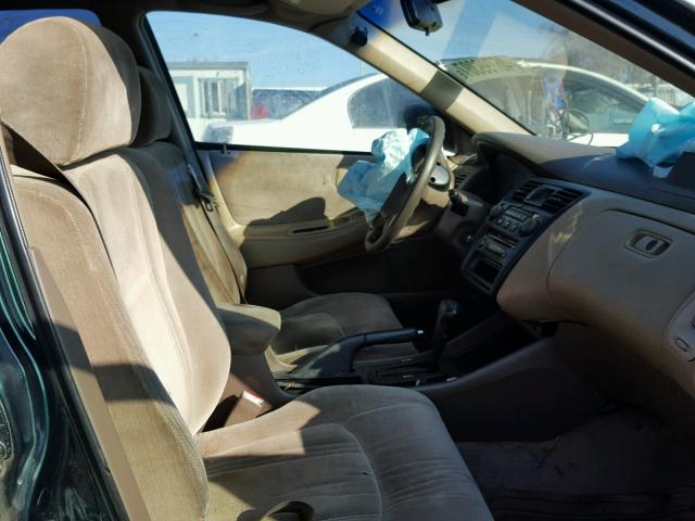 JHMCG6659XC003808 - 1999 HONDA ACCORD LX GREEN photo 5