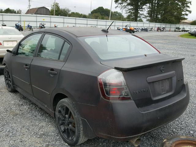 3N1BB61E68L717861 - 2008 NISSAN SENTRA SE- BLACK photo 3