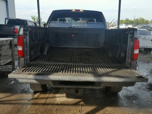1FTRF14W76KB40604 - 2006 FORD F150 Gris foto 6