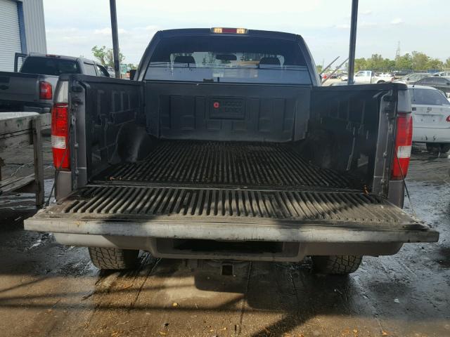 1FTRF14W76KB40604 - 2006 FORD F150 GRAY photo 6