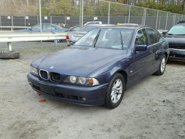 WBADT43403G025634 - 2003 BMW 525 I AUTO BLUE photo 2
