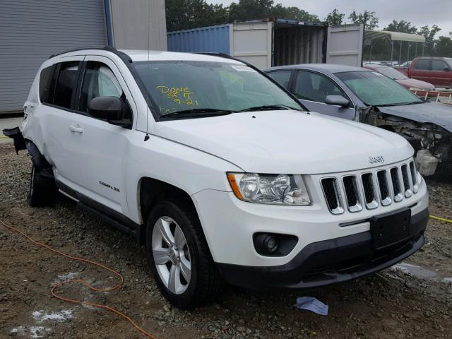 1C4NJCBA3CD504114 - 2012 JEEP COMPASS SP 白色 照片 1